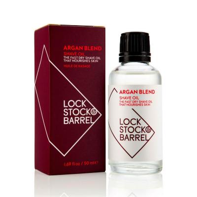 Argan Blend Shave Oil / Универсальное аргановое масло для бритья и ухода за бородой, 50мл